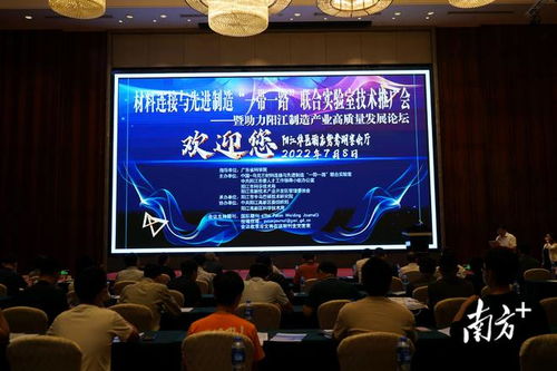 陽(yáng)江高新區(qū)舉辦技術(shù)推廣會(huì)與高質(zhì)量發(fā)展論壇，共繪產(chǎn)業(yè)升級(jí)新藍(lán)圖